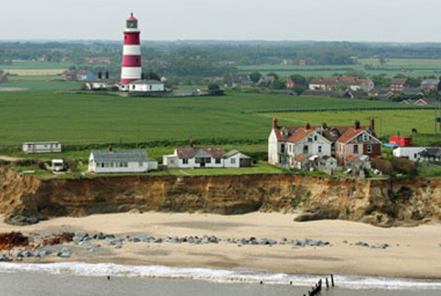 Happisburgh, eroding coast