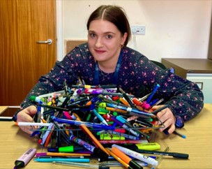 Pen recycling