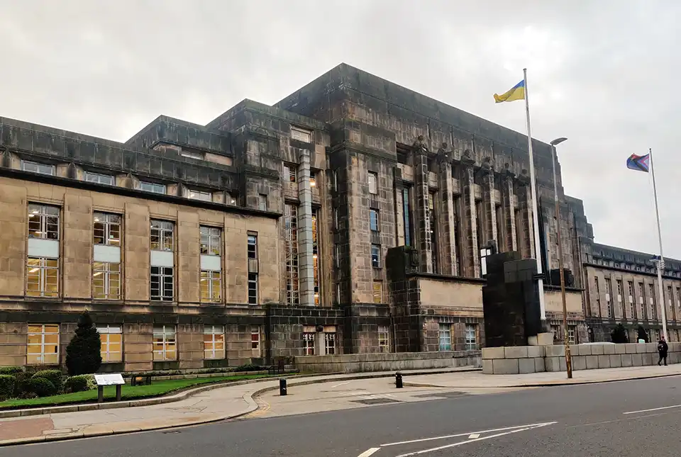 St Andrew's House, Edinburgh, Scotland. BGS © UKRI.