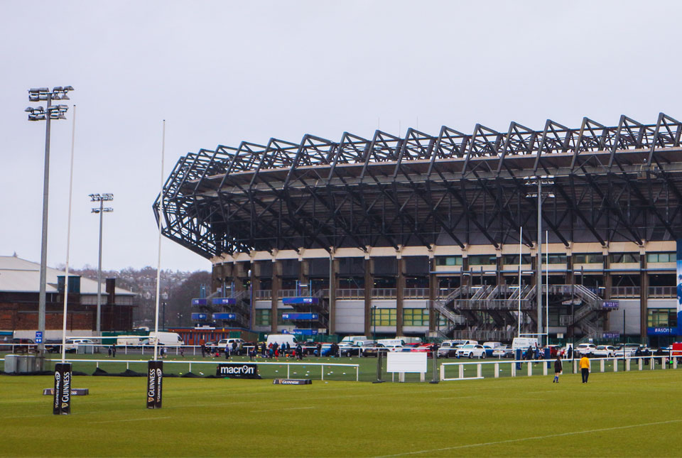 Murrayfield Stadium located in Edinburgh, Scotland - © Thomas Feige / iStock.com